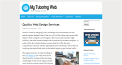 Desktop Screenshot of mytutoringweb.com